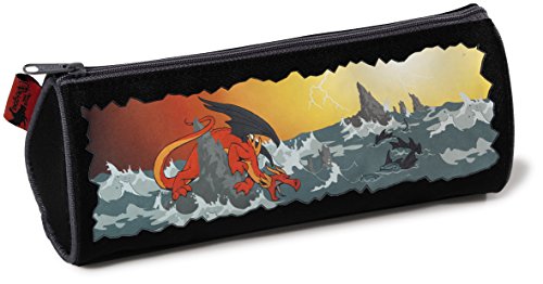 NICI 37493 - Stiftemäppchen Drache und Seeungeheuer, Nylon, Circa 20.5 x 6 x 7.5 cm von NICI