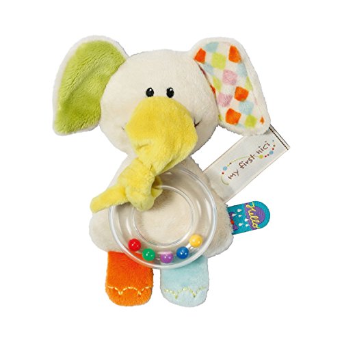 NICI 39712 Ringrassel Elefant Dundi, 1 Stück (1er Pack) von NICI