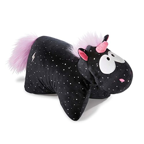 NICI 41426 Theodor and Friends Kuscheltier-Kissen Einhorn Carbon Flash, 40 x 30 cm, 1 Stück (1er Pack) von NICI