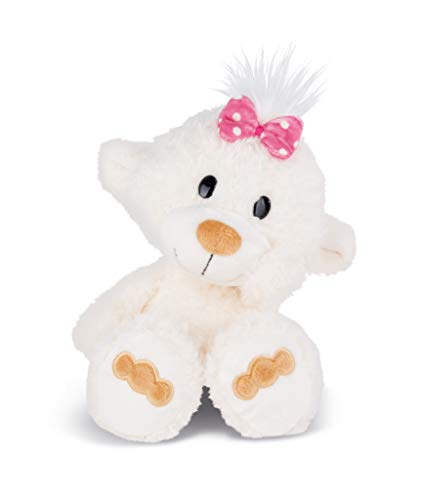 NICI 43343, 20 cm Kuscheltier kleine Bären-Schwester, weiß NICI 43343, 20 cm Kuscheltier kleine Bären-Schwester, weiß von NICI