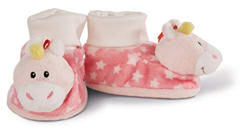 NICI 43655 Baby Booties Unicorn with Rattle, 13 x 7.5 x 7 cm Babyschuhe Einhorn Stupsi mit Rassel, Rosa NICI 43655 Baby Booties Unicorn with Rattle, 13 x 7.5 x 7 cm Babyschuhe Einhorn Stupsi mit Rassel, Rosa von NICI