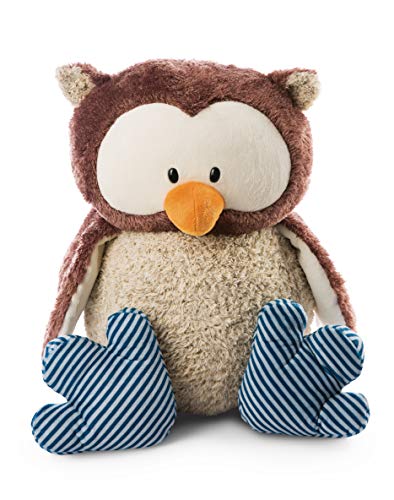 NICI Kuscheltier Eule Oscar 80cm – XXL Plüschtier Eule für Mädchen, Jungen & Babys – Extra Großes Stofftier zum Kuscheln, Spielen und Schlafen von NICI
