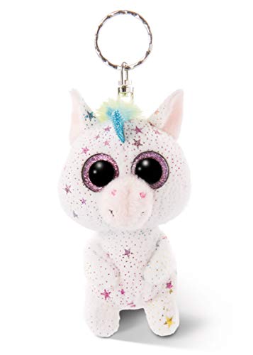 NICI Glubschis Schlüsselanhänger Einhorn Uberto 9cm, Plüschtieranhänger mit Schlüsselring, Stofftierschlüsselhalter NICI Glubschis Schlüsselanhänger Einhorn Uberto 9cm, Plüschtieranhänger mit Schlüsselring, Stofftierschlüsselhalter von NICI