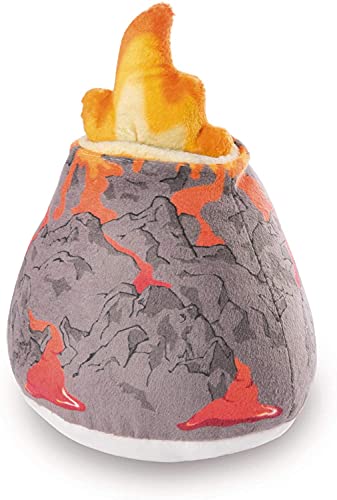 NICI 46720 Plüschvulkan 16cm mit Wolke und Feuer, in Geschenkverpackung, GRAU/ORANGE, 16 cm NICI 46720 Plüschvulkan 16cm mit Wolke und Feuer, in Geschenkverpackung, GRAU/ORANGE, 16 cm von NICI