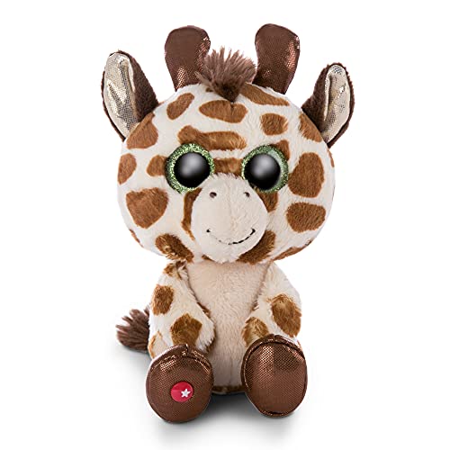 NICI 46944 Original – Glubschis Halla 15 cm – Kuscheltier Giraffe mit großen Augen – Flauschiges Plüschtier mit Glitzeraugen – Schmusetier für Kuscheltierliebhaber, beige/braun NICI 46944 Original – Glubschis Halla 15 cm – Kuscheltier Giraffe mit großen Augen – Flauschiges Plüschtier mit Glitzeraugen – Schmusetier für Kuscheltierliebhaber, beige/braun von NICI