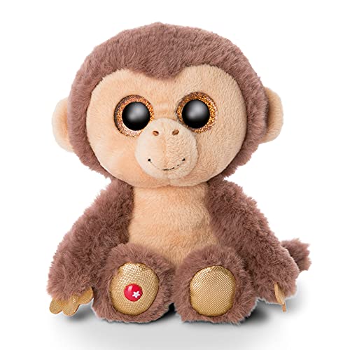 NICI 46945 Original - Glubschis Hobson 15 cm - Cuddly toy monkey with big eyes - Fluffy plush toy with glitter eyes - cuddly toy for cuddly toy lovers, brown/beige NICI 46945 Original - Glubschis Hobson 15 cm - Cuddly toy monkey with big eyes - Fluffy plush toy with glitter eyes - cuddly toy for cuddly toy lovers, brown/beige von NICI