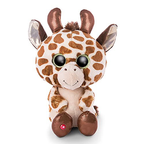 NICI 46948 Original – Glubschis Halla 25 cm – Kuscheltier Giraffe mit großen Augen – Flauschiges Plüschtier mit Glitzeraugen – Schmusetier für Kuscheltierliebhaber, beige/braun, 15 cm NICI 46948 Original – Glubschis Halla 25 cm – Kuscheltier Giraffe mit großen Augen – Flauschiges Plüschtier mit Glitzeraugen – Schmusetier für Kuscheltierliebhaber, beige/braun, 15 cm von NICI