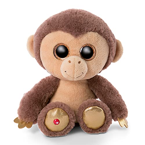 NICI 46949 Original – Glubschis Hobson 25 cm – Kuscheltier Affe mit großen Augen – Flauschiges Plüschtier mit Glitzeraugen – Schmusetier für Kuscheltierliebhaber, braun/beige, 9 cm NICI 46949 Original – Glubschis Hobson 25 cm – Kuscheltier Affe mit großen Augen – Flauschiges Plüschtier mit Glitzeraugen – Schmusetier für Kuscheltierliebhaber, braun/beige, 9 cm von NICI