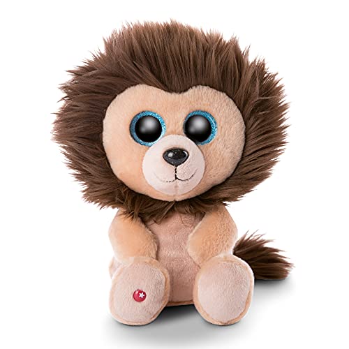 NICI 46950 Original – Glubschis Cliff 25 cm – Kuscheltier Löwe mit großen Augen – Flauschiges Plüschtier mit Glitzeraugen – Schmusetier für Kuscheltierliebhaber, braun/braun NICI 46950 Original – Glubschis Cliff 25 cm – Kuscheltier Löwe mit großen Augen – Flauschiges Plüschtier mit Glitzeraugen – Schmusetier für Kuscheltierliebhaber, braun/braun von NICI