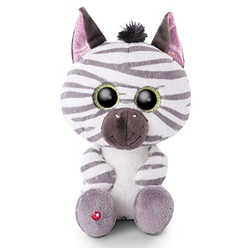 NICI 46951 Original – Glubschis Mankalita 25 cm – Kuscheltier Zebra mit großen Augen – Flauschiges Plüschtier mit Glitzeraugen – Schmusetier für Kuscheltierliebhaber, weiß/grau, 9 cm NICI 46951 Original – Glubschis Mankalita 25 cm – Kuscheltier Zebra mit großen Augen – Flauschiges Plüschtier mit Glitzeraugen – Schmusetier für Kuscheltierliebhaber, weiß/grau, 9 cm von NICI