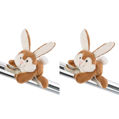 NICI 47333 MagNICI Hase Poline Bunny 12cm Plüsch Forest Friends Magnetfigur (Packung mit 2) von NICI