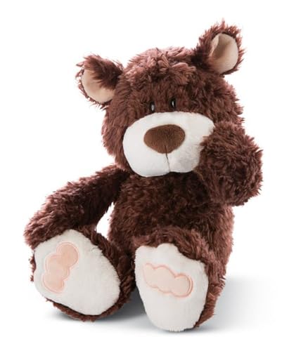 NICI Kuscheltier Bär 35 cm – Nachhaltiges Plüschtier für Mädchen, Jungen & Babys – Flauschiges Stofftier zum Spielen, Sammeln & Kuscheln – Gemütliches Schmusetier, Kakaobraun von NICI