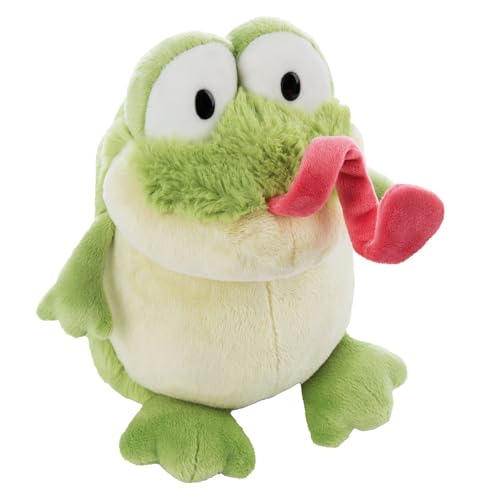 NICI Kuscheltier Frosch 25 cm – Nachhaltiges Plüschtier für Mädchen, Jungen & Babys – Flauschiges Stofftier zum Spielen, Sammeln & Kuscheln – Gemütliches Schmusetier, Grün von NICI