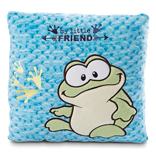 NICI 47616 Kissen Frosch My Little Friend 25x25cm Plüsch Classic Bear Green von NICI