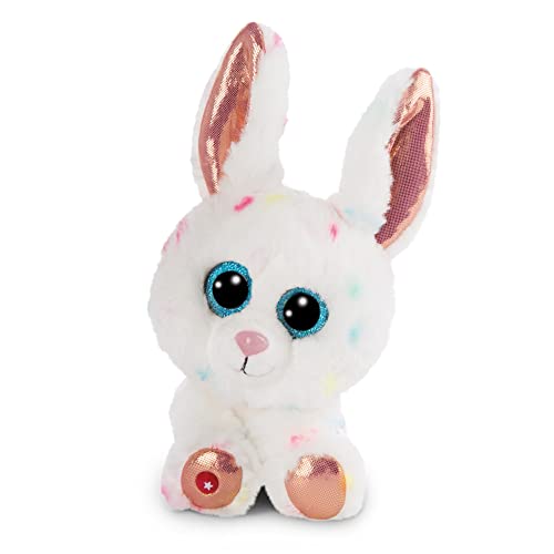 NICI Glubschis: Das Original – Glubschis Hase Spotties 15cm –Kuscheltier Hase mit großen Augen – Flauschiges Plüschtier mit großen Glitzeraugen – Schmusetier für Kuscheltierliebhaber NICI Glubschis: Das Original – Glubschis Hase Spotties 15cm –Kuscheltier Hase mit großen Augen – Flauschiges Plüschtier mit großen Glitzeraugen – Schmusetier für Kuscheltierliebhaber von NICI