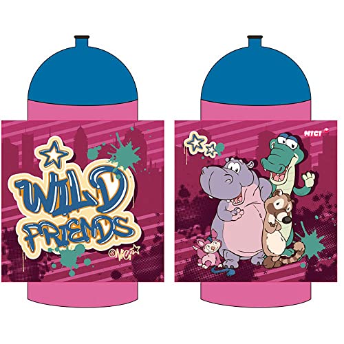 Trinkflasche Wild Friends, 0,5l von NICI