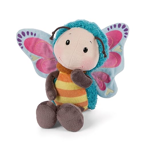 NICI Kuscheltier Schmetterling 18 cm – Schmetterling Plüschtier für Mädchen, Jungen & Babys – Flauschiges Stofftier zum Spielen, Sammeln & Kuscheln – Gemütliches Schmusetier von NICI