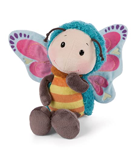 NICI Kuscheltier Schmetterling 25 cm – Schmetterling Plüschtier für Mädchen, Jungen & Babys – Flauschiges Stofftier zum Spielen, Sammeln & Kuscheln – Gemütliches Schmusetier von NICI