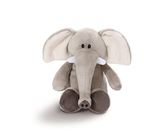 NICI 48066 Kuscheltier Elefant 20cm Zoo Friends, GRAU von NICI