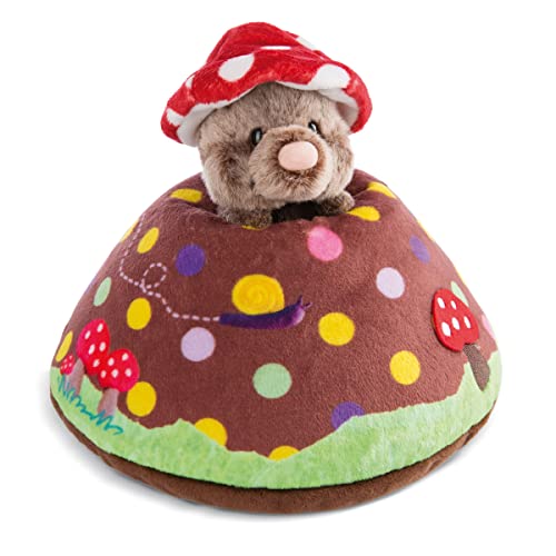 NICI Kuschelkissen Maulwurf & Erdhügel – Nachhaltiges Kuscheltierkissen für Mädchen, Jungen & Babys – Flauschiges Spielkissen, 23 x 19cm - 48210 NICI Kuschelkissen Maulwurf & Erdhügel – Nachhaltiges Kuscheltierkissen für Mädchen, Jungen & Babys – Flauschiges Spielkissen, 23 x 19cm - 48210 von NICI