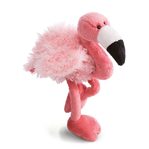NICI 48395 Kuscheltier 25 cm Plüschtier für Mädchen, Jungen & Babys – Flauschiger Stofftier Flamingo zum Spielen, Sammeln & Kuscheln – Gemütliches Schmusetier von NICI