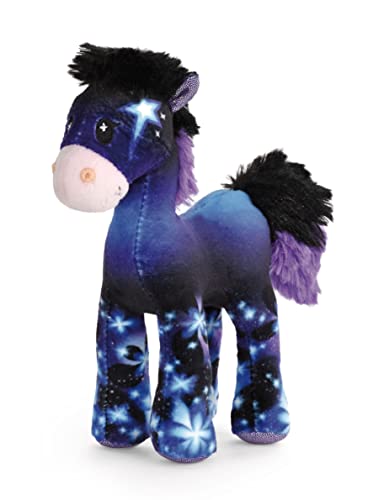 NICI Kuscheltier Pony Starflower 16 cm – Stofftier aus weichem Plüsch, niedliches Plüschtier zum Kuscheln und Spielen, für Kinder & Erwachsene, 48752, tolle Geschenkidee, blau von NICI