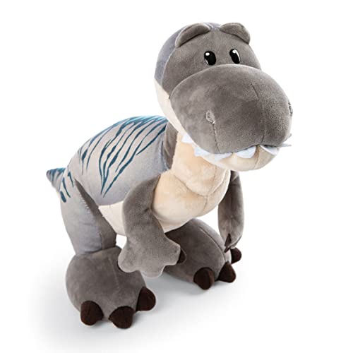 NICI Kuscheltier Dino Tony-Rex 31 cm – Stofftier aus weichem Plüsch, niedliches Plüschtier zum Kuscheln und Spielen, für Kinder & Erwachsene, 48813, tolle Geschenkidee, grau von NICI