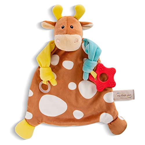 NICI Schmusetuch Kuh 25 x 25 cm – niedliches Schnuffeltuch ab 0 + Monaten, Kuscheltuch für Mädchen, Jungen & Babys, 48892, tolle Geschenkidee, beige NICI Schmusetuch Kuh 25 x 25 cm – niedliches Schnuffeltuch ab 0 + Monaten, Kuscheltuch für Mädchen, Jungen & Babys, 48892, tolle Geschenkidee, beige von NICI