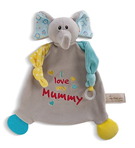 NICI Schmusetuch Elefant 25 x 25 cm – niedliches Schnuffeltuch ab 0 + Monaten, Kuscheltuch für Mädchen, Jungen & Babys, 48893, tolle Geschenkidee, beige NICI Schmusetuch Elefant 25 x 25 cm – niedliches Schnuffeltuch ab 0 + Monaten, Kuscheltuch für Mädchen, Jungen & Babys, 48893, tolle Geschenkidee, beige von NICI