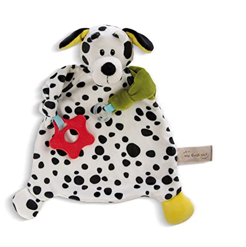 NICI Schmusetuch Dalmatiner 25 x 25 cm – niedliches Schnuffeltuch ab 0 + Monaten, Kuscheltuch für Mädchen, Jungen & Babys, 48896, tolle Geschenkidee, beige, Tierdruck, 25x25cm NICI Schmusetuch Dalmatiner 25 x 25 cm – niedliches Schnuffeltuch ab 0 + Monaten, Kuscheltuch für Mädchen, Jungen & Babys, 48896, tolle Geschenkidee, beige, Tierdruck, 25x25cm von NICI