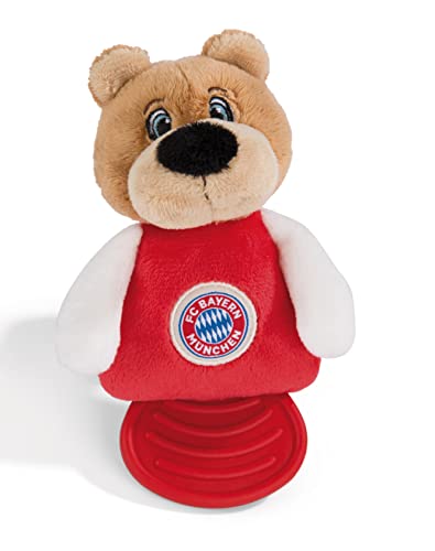 NICI 49086 Beißring FC Bayern Bear Berni 15cm braun von NICI