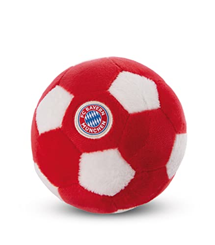 NICI 49087 Plüschball mit Glocke FC Bayern Bear Berni 12cm rot von NICI