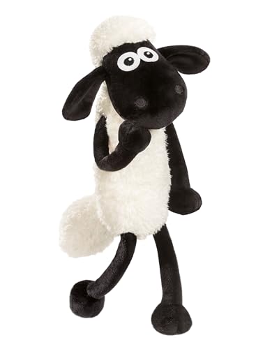 NICI Kuscheltier Shaun das Schaf 35cm weiß - Stofftier aus weichem Plüsch, niedliches Plüschtier zum Kuscheln und Spielen, für Kinder & Erwachsene - tolle Geschenkidee - 49185 von NICI