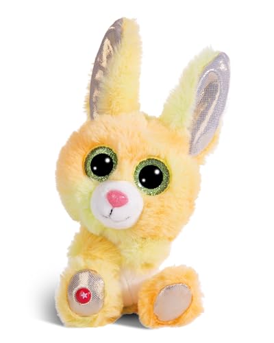 NICI GLUBSCHIS Hase Mirabelle 15cm I Kuscheltier Hase mit großen Glitzeraugen I Plüschtier für Schmusetierliebhaber I Stofftier – 49268 von NICI
