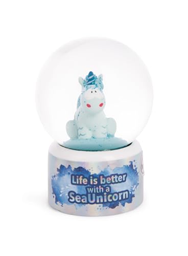 NICI 49714 Schüttelkugel Einhorn Aquario 6,5cm blau-Tolle Geschenkidee von NICI