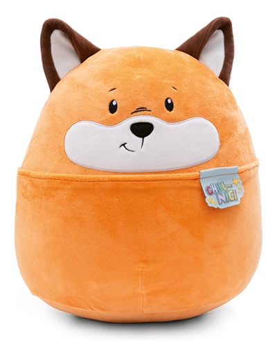 NICI Kuscheltier Chill-NICI Fuchs 30cm I Flauschiger Plüschtier Fuchs mit Schwänzchen für Mädchen, Jungen & Babys I Knuddeliges Stofftier– 49889 von NICI