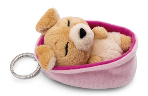 NICI Schlüsselanhänger Sleeping Pets Hund hellbraun 8cm NICI Schlüsselanhänger Sleeping Pets Hund hellbraun 8cm von NICI