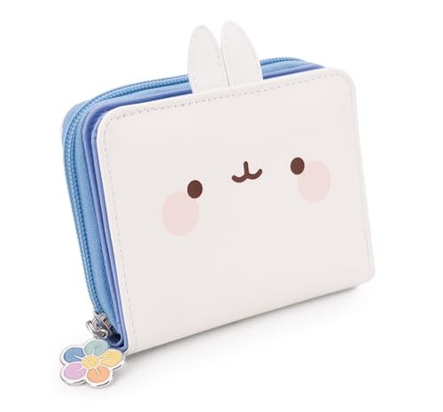 NICI Molang with 2D Ears 12x9.5 cm Wallet One Size, Weiß von NICI