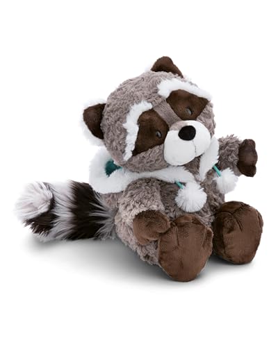 NICI Kuscheltier Waschbär Lenno mit Kaputze 25cm grau - Stofftier aus weichem Plüsch, niedliches Plüschtier zum Kuscheln und Spielen, für Kinder & Erwachsene, tolle Geschenkidee - 61284 NICI Kuscheltier Waschbär Lenno mit Kaputze 25cm grau - Stofftier aus weichem Plüsch, niedliches Plüschtier zum Kuscheln und Spielen, für Kinder & Erwachsene, tolle Geschenkidee - 61284 von NICI