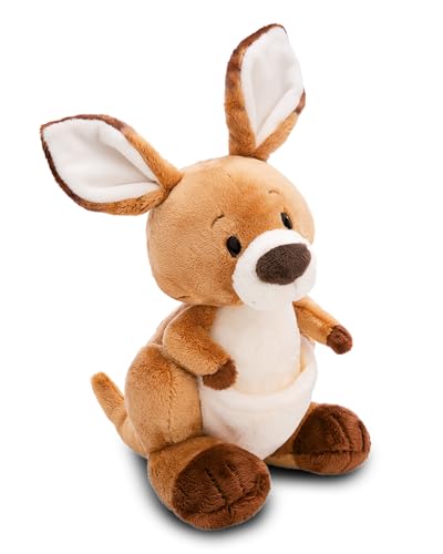 NICI Kuscheltier Känguru Kelly 35cm braun - Stofftier aus weichem Plüsch, niedliches Plüschtier zum Kuscheln und Spielen, für Kinder & Erwachsene, tolle Geschenkidee - 61719 von NICI