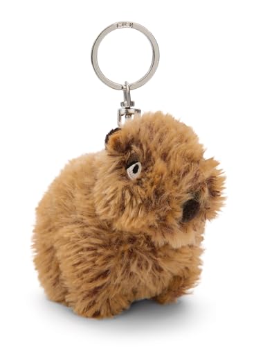 NICI Capybara Schlüsselanhänger Capy-Barbara 10cm braun - Plüsch-Begleiter Kuscheltieranhänger mit Schlüsselring für Schlüsselband, Schlüsselbund & Schlüsselhalter NICI Capybara Schlüsselanhänger Capy-Barbara 10cm braun - Plüsch-Begleiter Kuscheltieranhänger mit Schlüsselring für Schlüsselband, Schlüsselbund & Schlüsselhalter von NICI