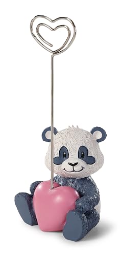 NICI Fotohalter Love Panda 11cm Polyresin - schwarz - Memo Clip, Kartenhalter Herzförmig, Tischdeko Clip, für Party Geburtstag Hochzeit | 62630 NICI Fotohalter Love Panda 11cm Polyresin - schwarz - Memo Clip, Kartenhalter Herzförmig, Tischdeko Clip, für Party Geburtstag Hochzeit | 62630 von NICI