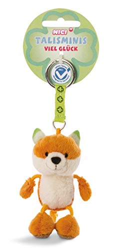 NICI Fuchs 7cm Talisminis – Fuchs Kuscheltieranhänger mit Schlüsselring für Schlüsselband, Schlüsselbund, Schlüsselhalter & Schlüsselkette – Taschenanhänger mit Botschaft NICI Fuchs 7cm Talisminis – Fuchs Kuscheltieranhänger mit Schlüsselring für Schlüsselband, Schlüsselbund, Schlüsselhalter & Schlüsselkette – Taschenanhänger mit Botschaft von NICI