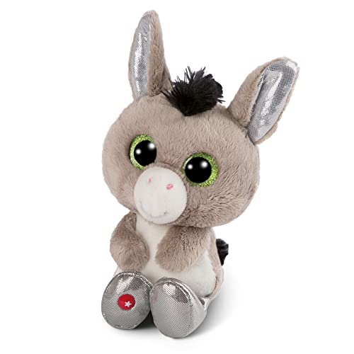 NICI Glubschis: Das Original – Glubschis Esel Donki 15cm – Kuscheltier Esel mit großen Augen – Flauschiges Plüschtier mit großen Glitzeraugen – Schmusetier für Kuscheltierliebhaber NICI Glubschis: Das Original – Glubschis Esel Donki 15cm – Kuscheltier Esel mit großen Augen – Flauschiges Plüschtier mit großen Glitzeraugen – Schmusetier für Kuscheltierliebhaber von NICI