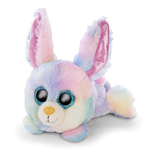 NICI Glubschis: Das Original – Glubschis Hase Rainbow Candy 15cm – Liegender Kuscheltier Hase mit großen Augen – Flauschiges Plüschtier mit großen Glitzeraugen – Schmusetier für Kuscheltierliebhaber NICI Glubschis: Das Original – Glubschis Hase Rainbow Candy 15cm – Liegender Kuscheltier Hase mit großen Augen – Flauschiges Plüschtier mit großen Glitzeraugen – Schmusetier für Kuscheltierliebhaber von NICI