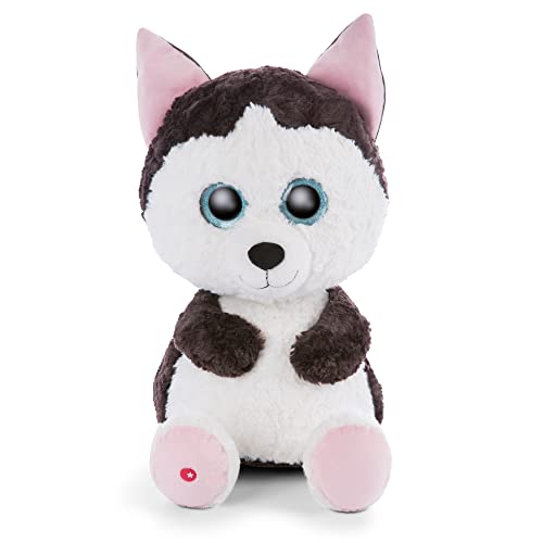 NICI Glubschis: Das Original – Glubschis Husky Barkley 45cm – Kuscheltier Husky mit großen Augen – Flauschiges Plüschtier mit großen Glitzeraugen – Schmusetier für Kuscheltierliebhaber NICI Glubschis: Das Original – Glubschis Husky Barkley 45cm – Kuscheltier Husky mit großen Augen – Flauschiges Plüschtier mit großen Glitzeraugen – Schmusetier für Kuscheltierliebhaber von NICI