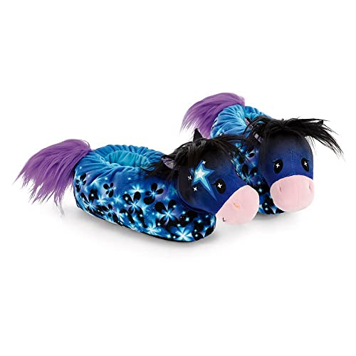 NICI 48759 Pony Starflower Plüschhausschuhe, 38-41 (L) von NICI