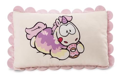 NICI Kissen Einhorn Sweety Rainbow 43x25cm - Weiss - Flauschiges Kuscheltierkissen für Jungen, Mädchen, Babys und Kuscheltierliebhaber, ideal für Zuhause, Kindergarten oder unterwegs | 61917 NICI Kissen Einhorn Sweety Rainbow 43x25cm - Weiss - Flauschiges Kuscheltierkissen für Jungen, Mädchen, Babys und Kuscheltierliebhaber, ideal für Zuhause, Kindergarten oder unterwegs | 61917 von NICI