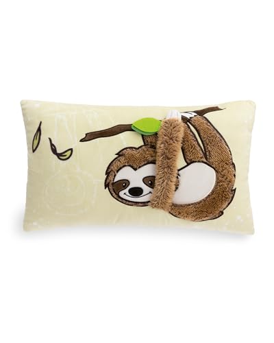 NICI Kinder Kissen Faultier Slobby 43x25cm braun - Flauschiges Kuschelkissen für Kinder und Kuscheltierliebhaber: ideal für Zuhause, Kindergarten oder unterwegs - 61216 NICI Kinder Kissen Faultier Slobby 43x25cm braun - Flauschiges Kuschelkissen für Kinder und Kuscheltierliebhaber: ideal für Zuhause, Kindergarten oder unterwegs - 61216 von NICI