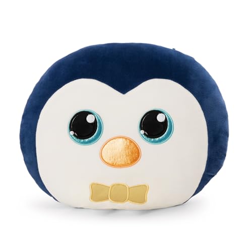 NICI Kissen GLUBSCHIS Pinguin Sniffy 35x30cm - blau - Flauschiges Kuscheltierkissen für Jungen, Mädchen, Babys und Kuscheltierliebhaber, ideal für Zuhause, Kindergarten oder unterwegs | 62209 NICI Kissen GLUBSCHIS Pinguin Sniffy 35x30cm - blau - Flauschiges Kuscheltierkissen für Jungen, Mädchen, Babys und Kuscheltierliebhaber, ideal für Zuhause, Kindergarten oder unterwegs | 62209 von NICI
